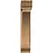 Ekena Millwork Thorton Traditional Smooth Bracket w/ Offset Brace, Western Red Cedar, 7 1/2"W x 30"D x 38"H BKT0806X30X38THR01SWR - alternate 2